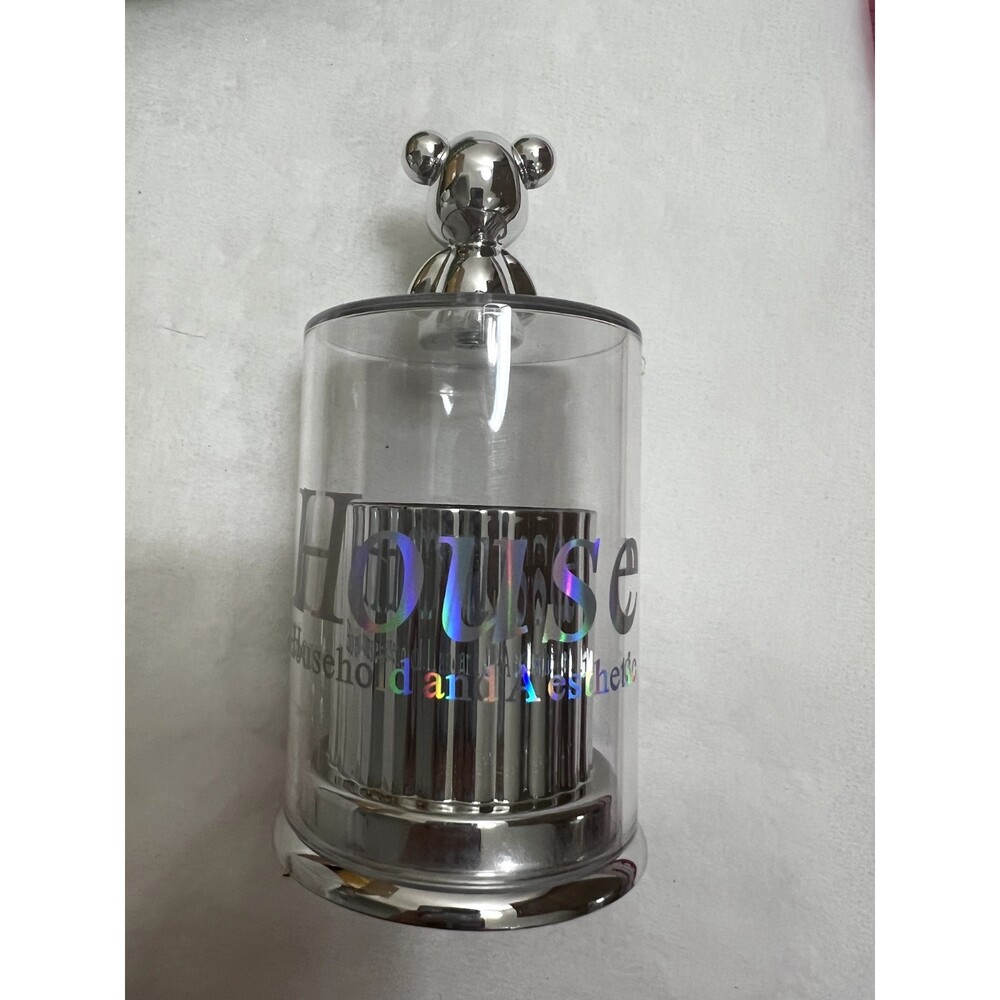 New Silver Toothpick Case Violent Bear